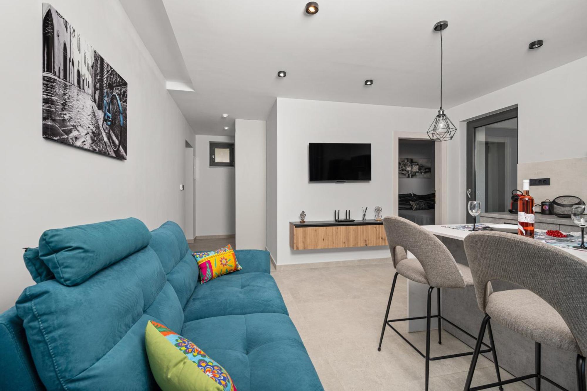 Apartment Mirella 2 ラバック エクステリア 写真