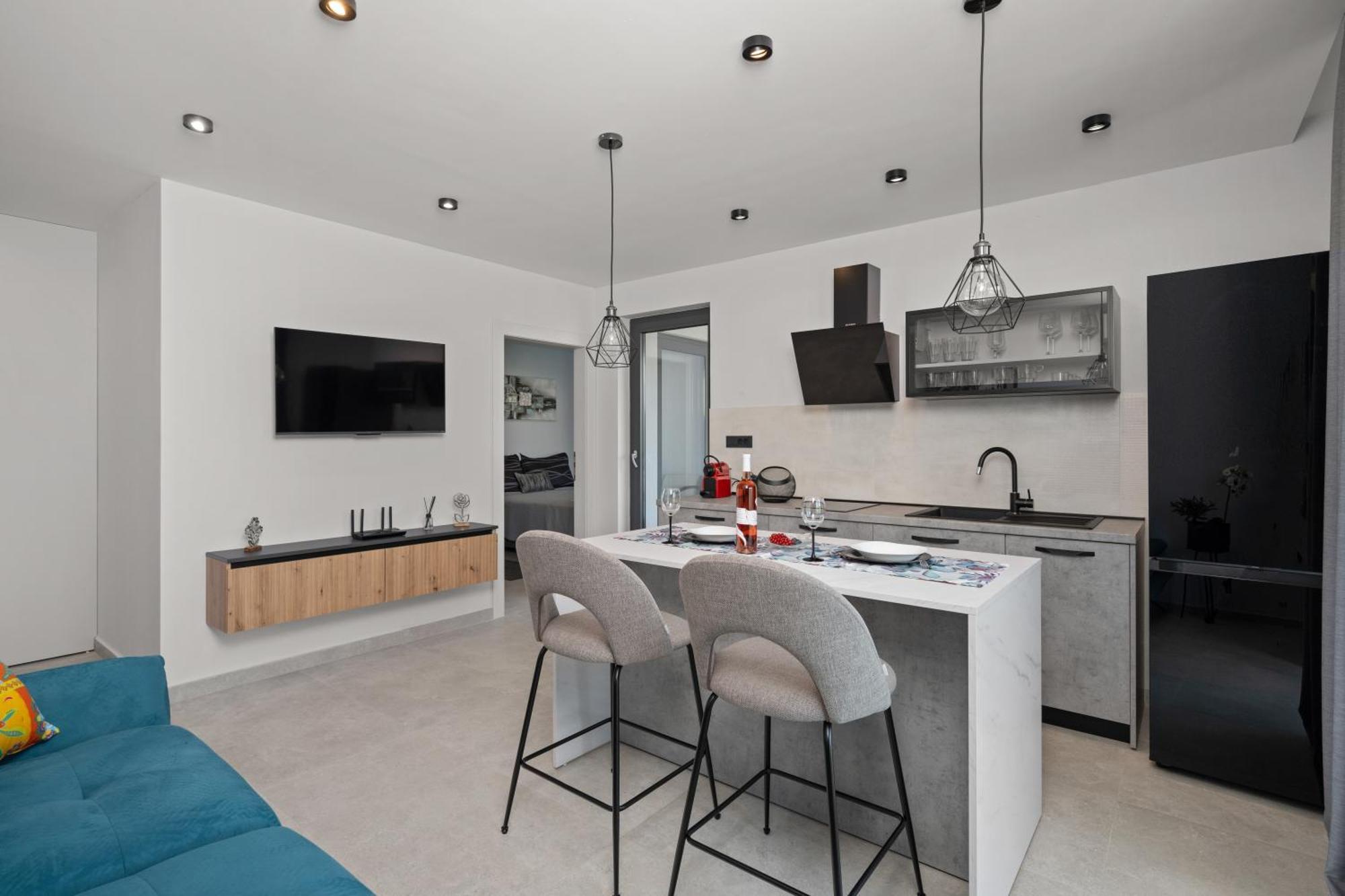 Apartment Mirella 2 ラバック エクステリア 写真